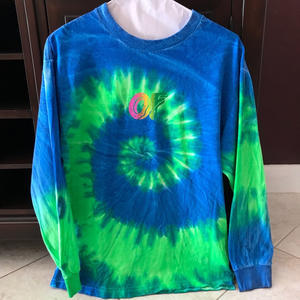 Odd Future Tye Dye Long Sleeve Shirt